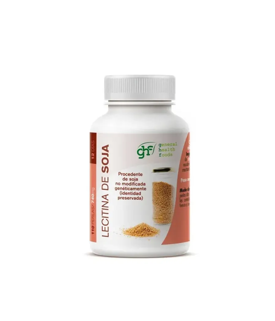 GHF LECITINA DE SOJA 500 MG 110 PERLAS