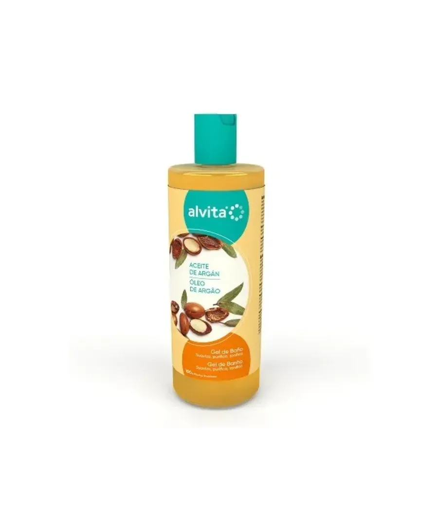 ALVITA GEL DE BAÑO ACEITE ARGÁN 1 ENVASE 750 ML