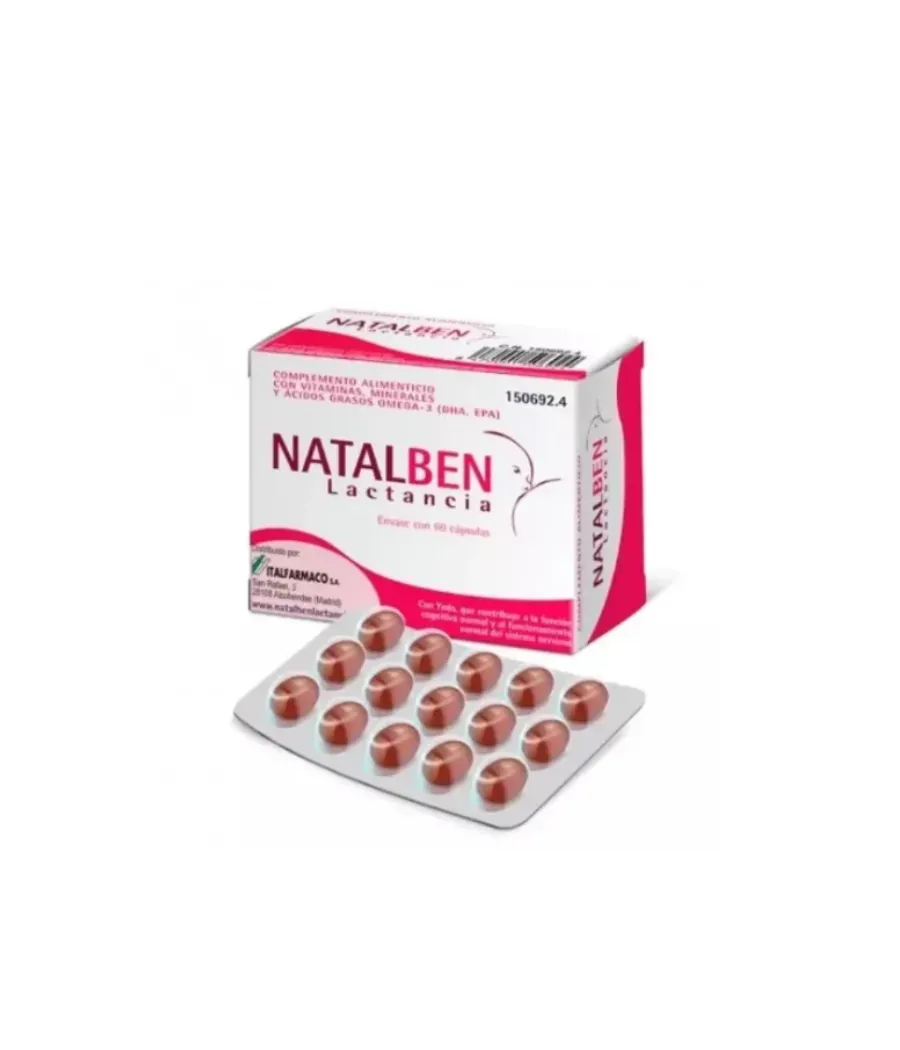 NATALBEN LACTANCIA 60 CAPSULAS