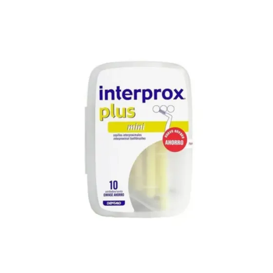 INTERPROX PLUS MINI CEPILLO ESPACIO INTERPROXIMAL 10 UNIDADES