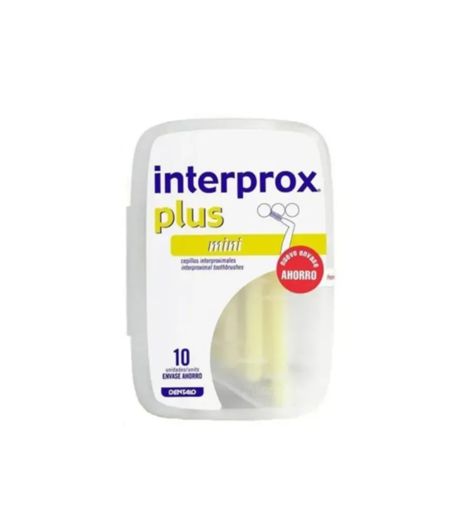 INTERPROX PLUS MINI CEPILLO ESPACIO INTERPROXIMAL 10 UNIDADES