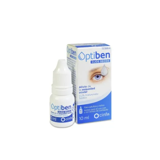 OPTIBEN OJOS SECOS GOTAS 10 ML