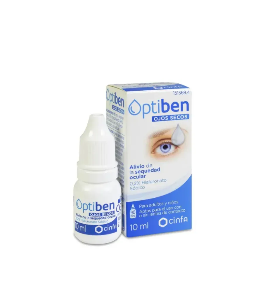 OPTIBEN OJOS SECOS GOTAS 10 ML