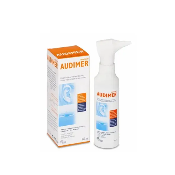 AUDIMER AUDICLEAN SOLUCION LIMPIEZA DE OIDOS 60 ML