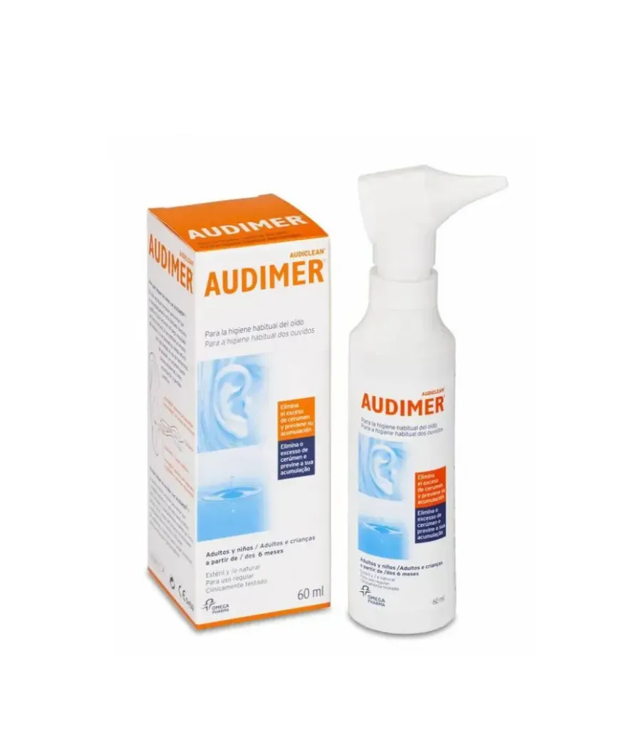 AUDIMER AUDICLEAN SOLUCION LIMPIEZA DE OIDOS 60 ML