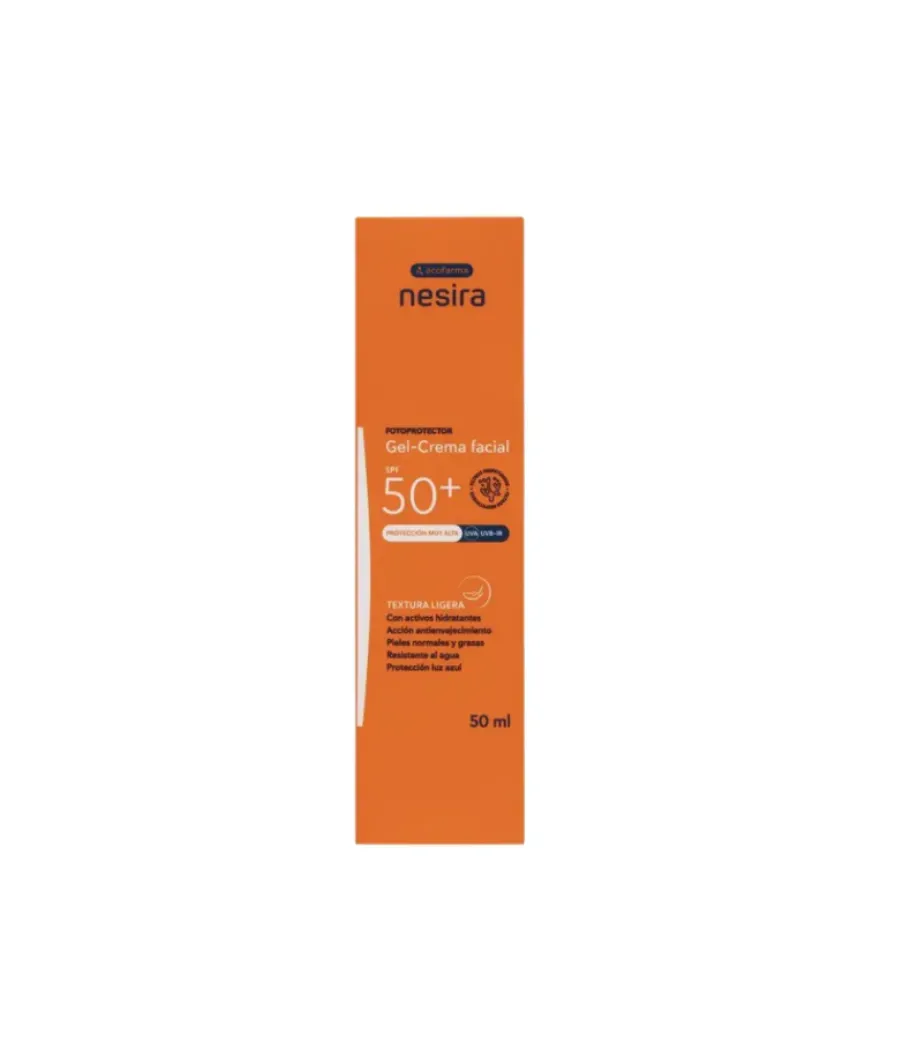 ACOFARDERM GEL CREMA FACIAL TACTO LIGERO SPF 50+ 50 ML