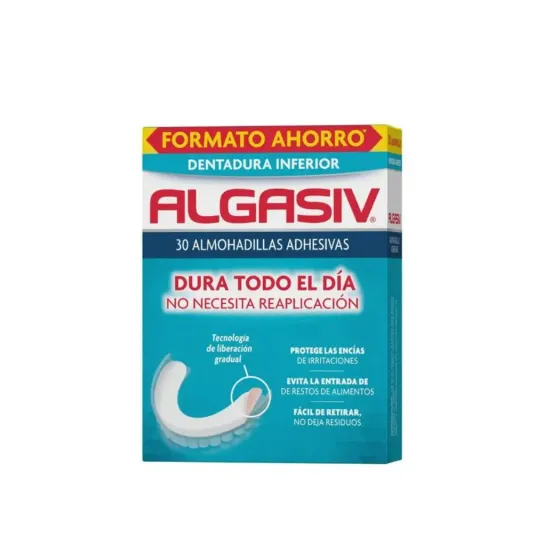 ALGASIV ALMOHADILLA INFERIOR 30 UNIDADES