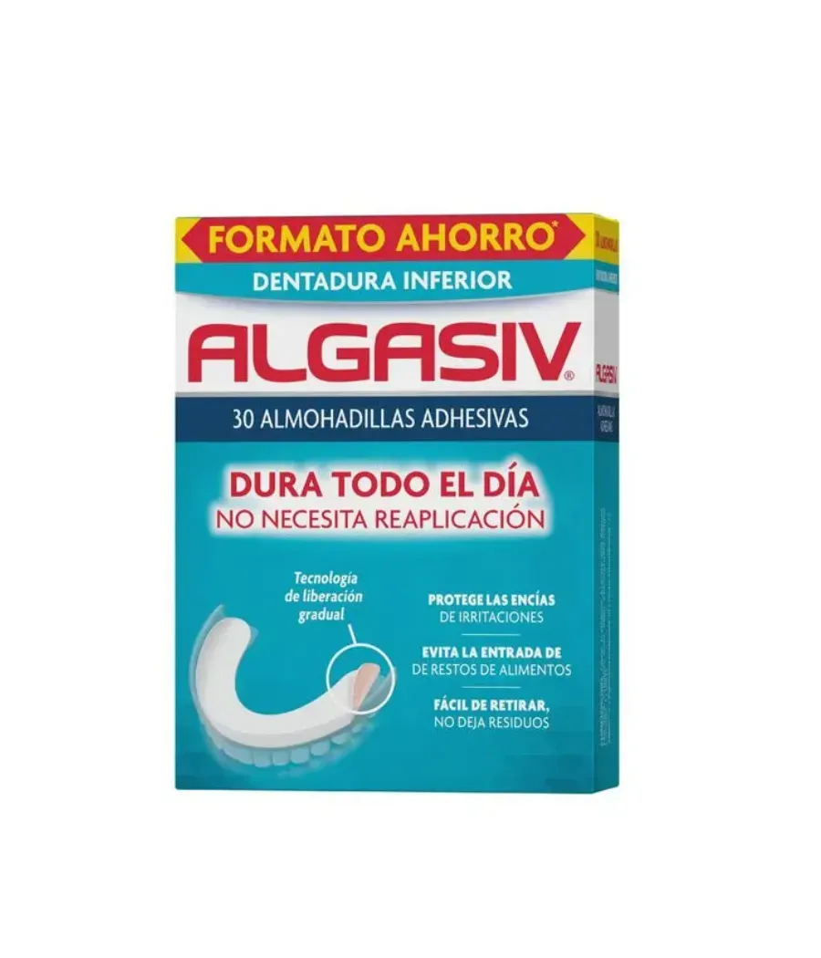 ALGASIV ALMOHADILLA INFERIOR 30 UNIDADES