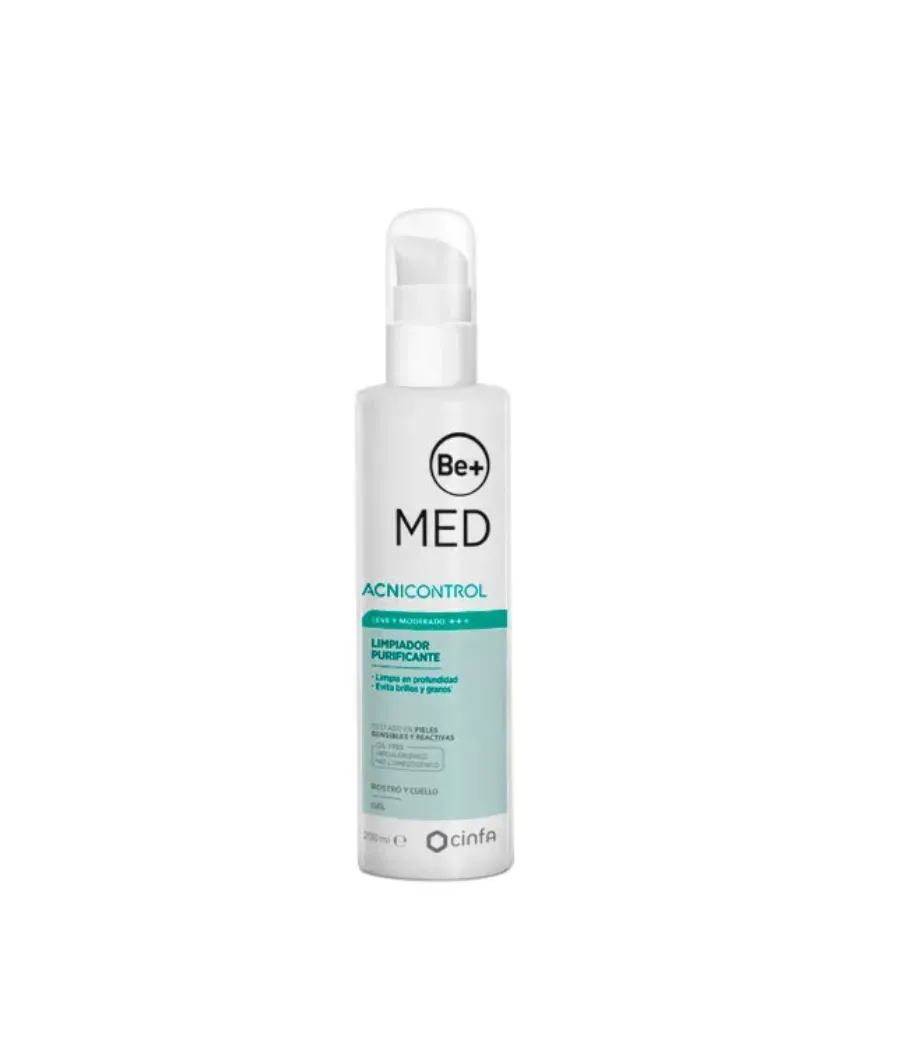 BE+ MED ACNICONTROL LIMPIADOR PURIFICANTE  200 ML