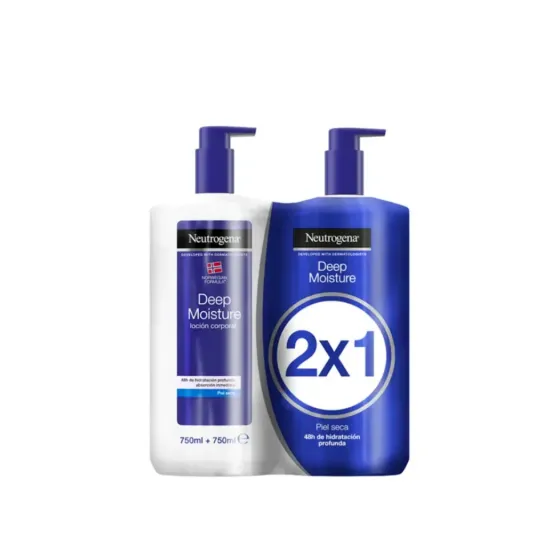 NEUTROGENA FORMULA NORUEGA HIDRATACION PROFUNDA PACK 2 x 750 ML