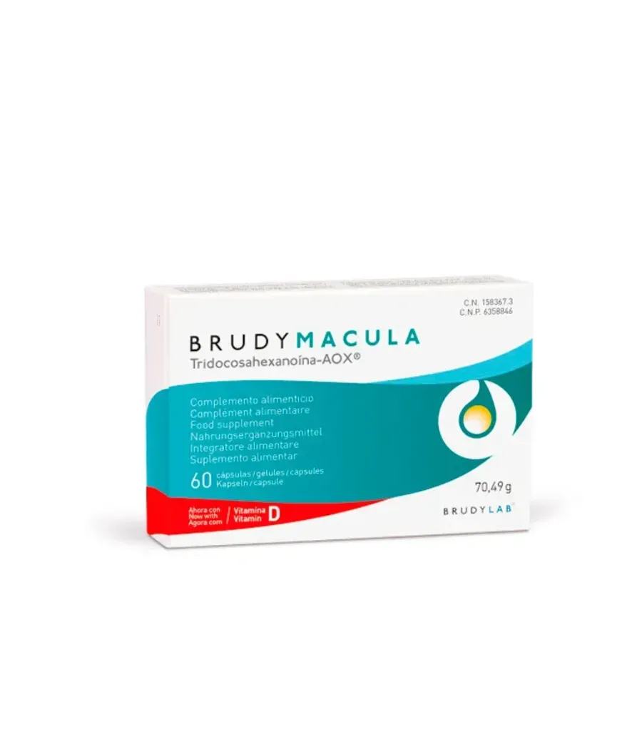 BRUDY MACULA  60 CAPSULAS