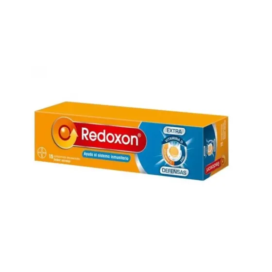 REDOXON EXTRA DEFENSAS SABOR NARANJA 15 COMPRIMIDOS EFERVESCENTES