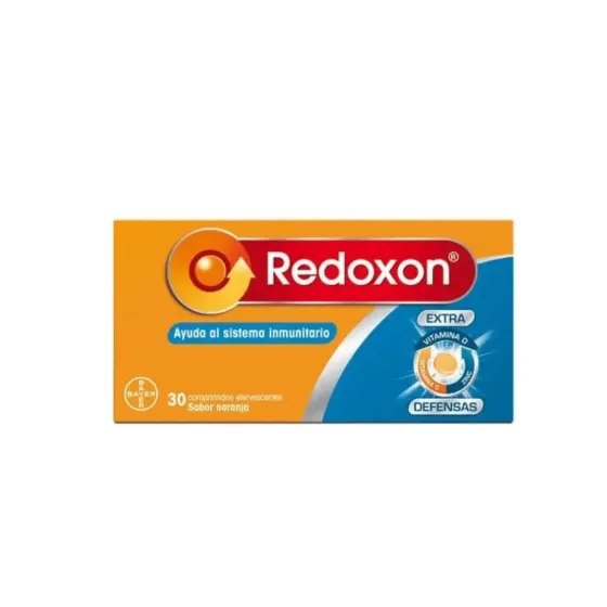 REDOXON EXTRA DEFENSAS SABOR NARANJA 30 COMPRIMIDOS EFERVESCENTES