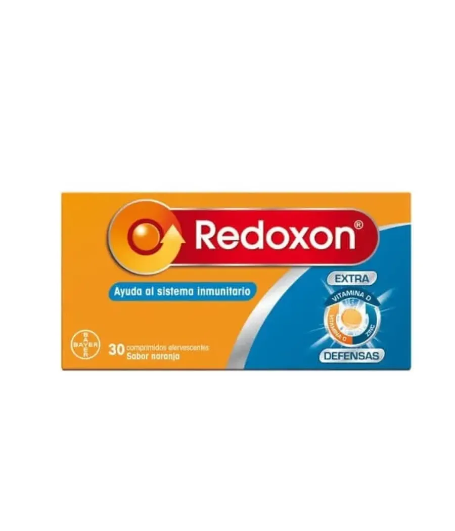 REDOXON EXTRA DEFENSAS SABOR NARANJA 30 COMPRIMIDOS EFERVESCENTES