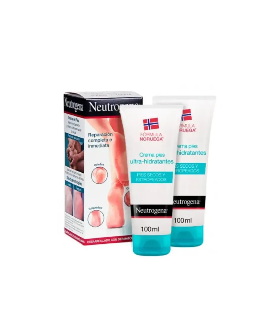 NEUTROGENA FORMULA NORUEGA PIES CREMA ULTRAHIDRATANTE 2 x 100 ML