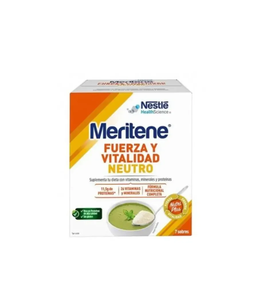 MERITENE NEUTRO AL PLATO  7 SOBRES 50 GR