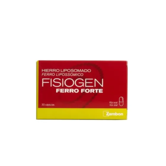 FISIOGEN FERRO FORTE  30 CAPSULAS