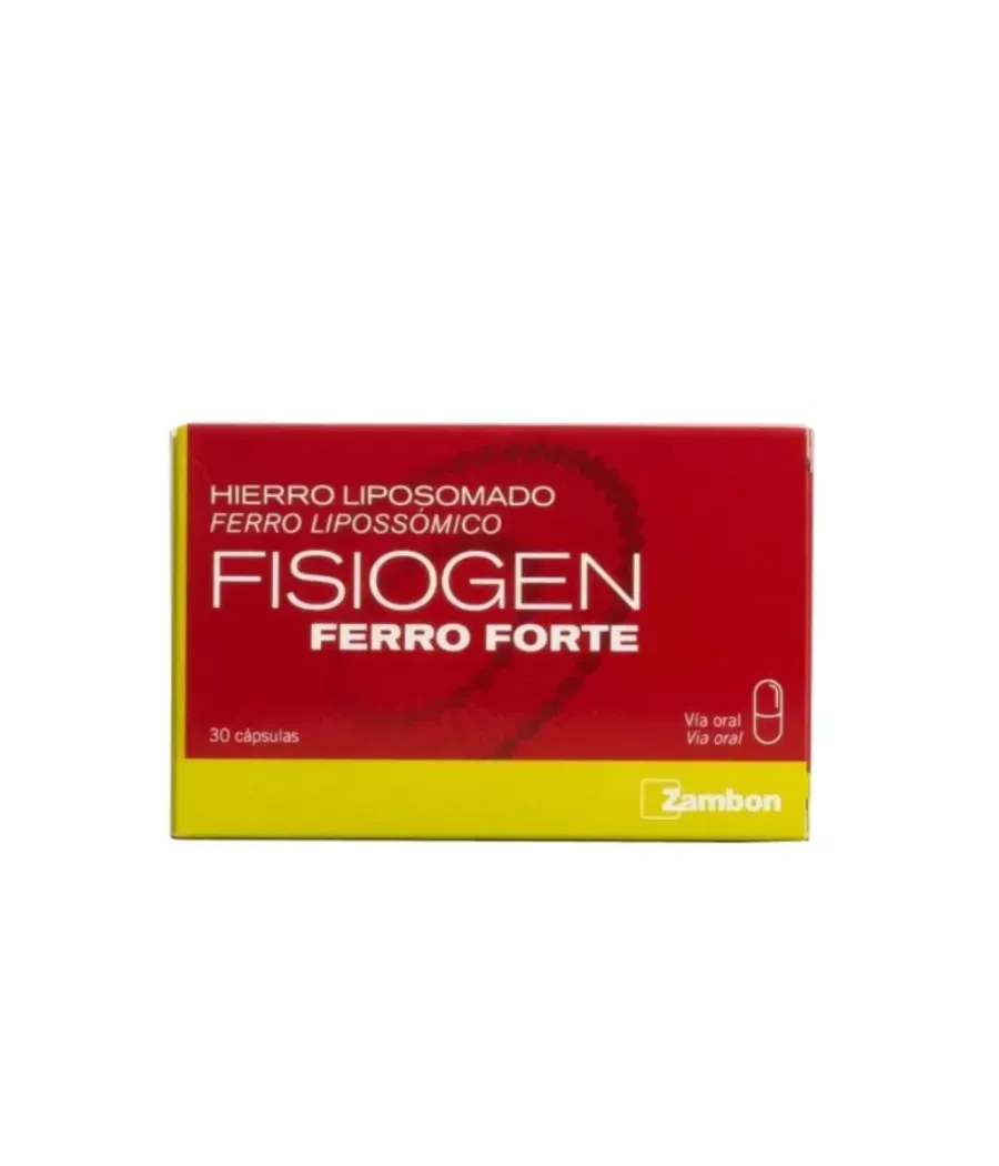 FISIOGEN FERRO FORTE  30 CAPSULAS