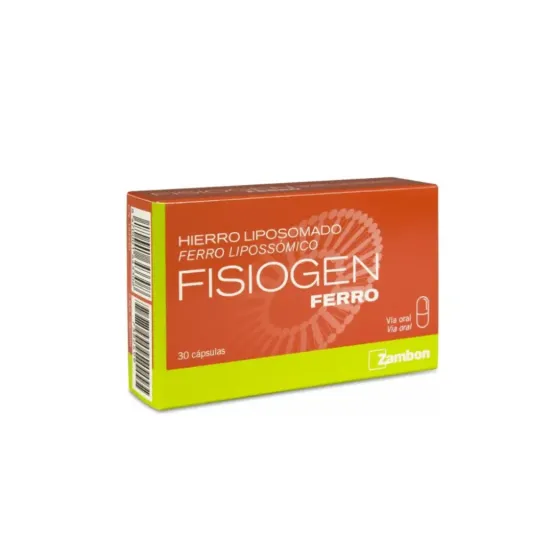 FISIOGEN FERRO  30 CAPSULAS