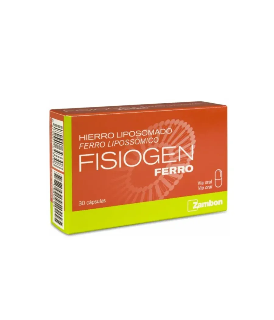 FISIOGEN FERRO  30 CAPSULAS