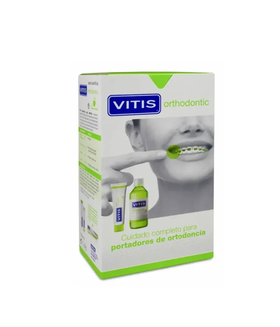 VITIS ORTHODONTIC PACK PASTA 100 ML + COLUTORIO 500 ML