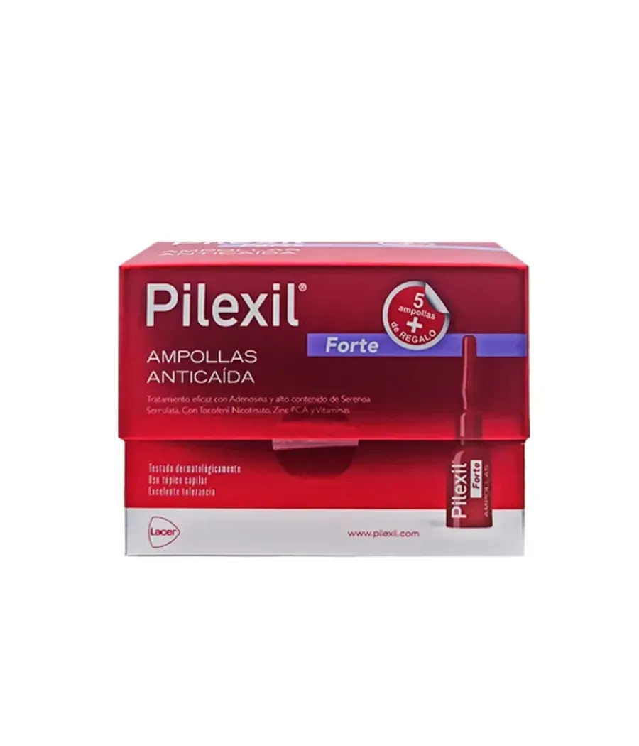 PILEXIL FORTE ANTICAIDA AMPOLLAS  20 UNIDADES 5 ML