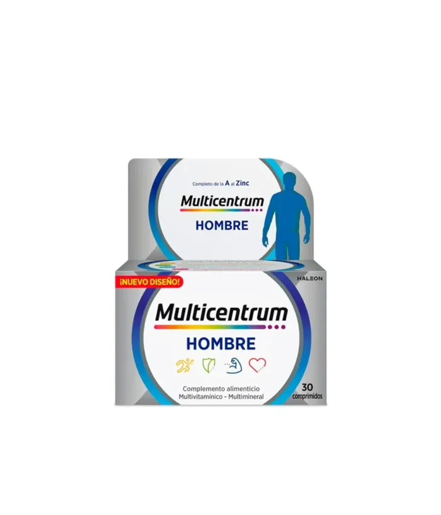 MULTICENTRUM HOMBRE 30 COMPRIMIDOS