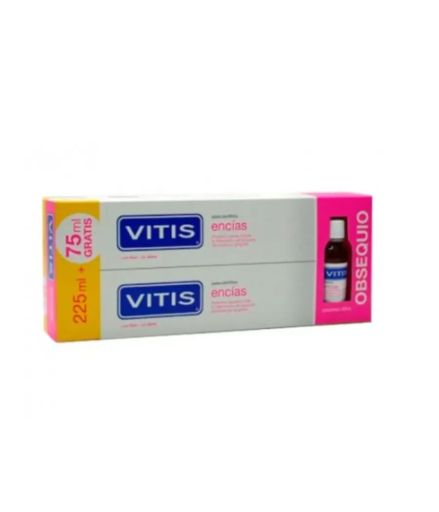 VITIS ENCIAS PACK PASTA DENTIFRICA + COLUTORIO  2 x 150 ML