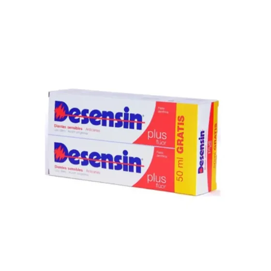 DESENSIN PLUS PASTA DENTIFRICA 2 x 250 ML