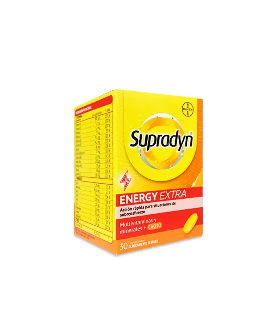 SUPRADYN ENERGY EXTRA  30 COMPRIMIDOS