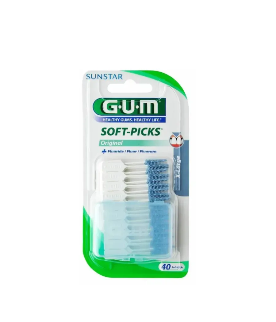 GUM SOFT PICKS 636 M40 FILAMENTOS DE GOMA 40 UNIDADES