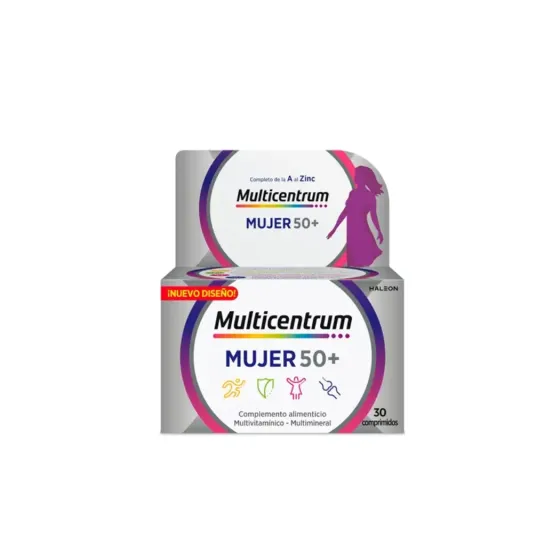 MULTICENTRUM MUJER 50+  30 COMPRIMIDOS