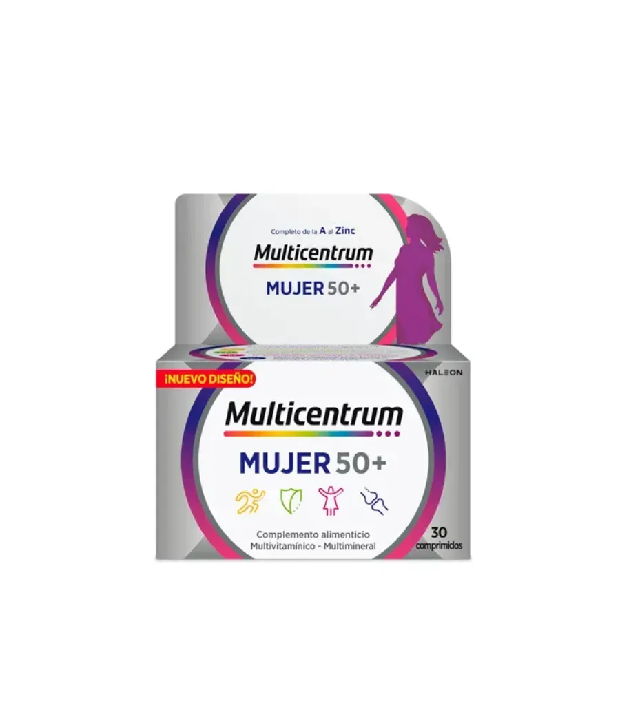 MULTICENTRUM MUJER 50+  30 COMPRIMIDOS