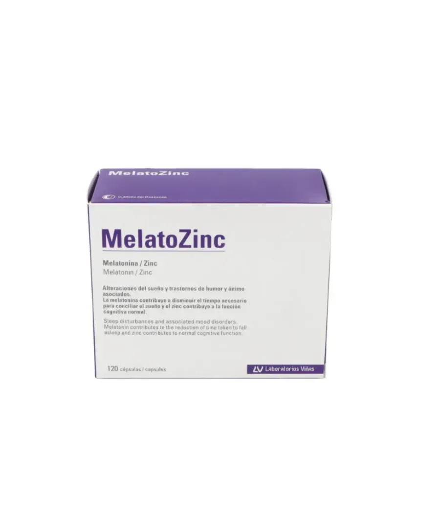 MELATOZINC  1 MG 120 CAPSULAS