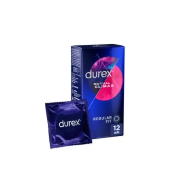 DUREX MUTUAL CLIMAX PRESERVATIVOS 12 UNIDADES