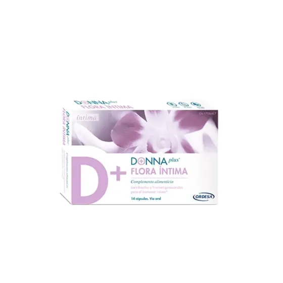 DONNA PLUS+ FLORA INTIMA  14 CAPSULAS