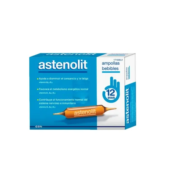 ASTENOLIT  12 AMPOLLAS BEBIBLES 10 ML