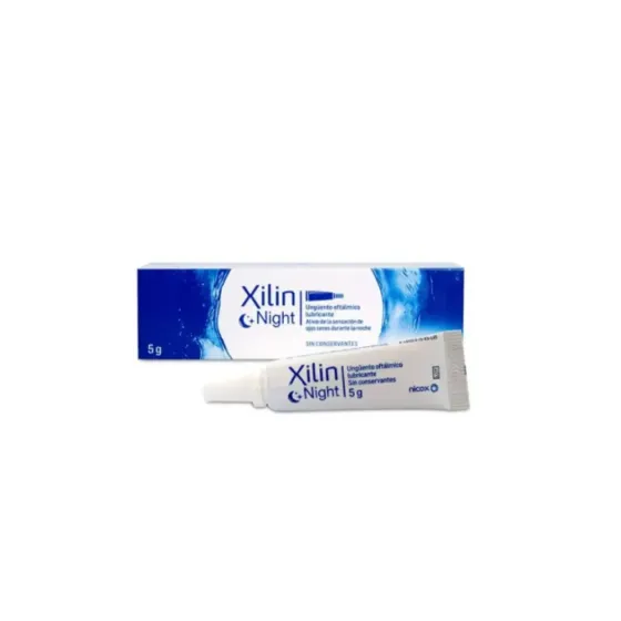 XILIN NIGHT MULTIDOSIS UNGUENTO OFTALMICO LUBRICANTE 5 GR