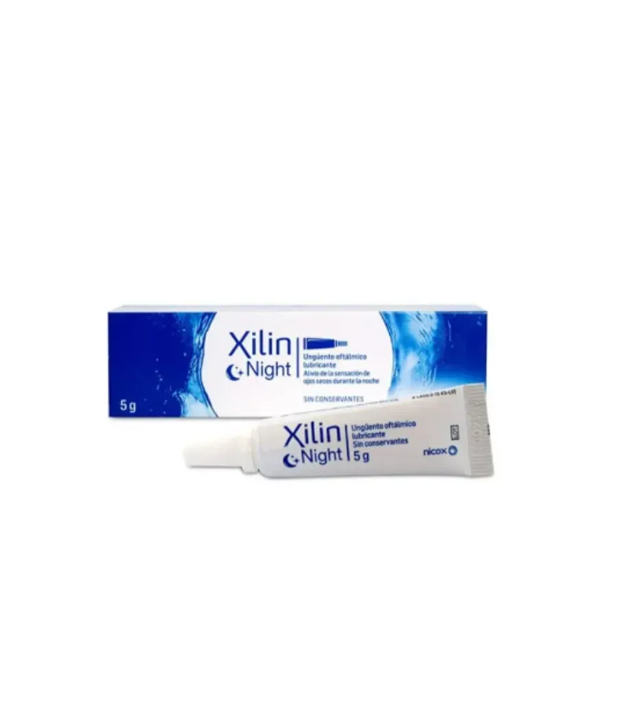 XILIN NIGHT MULTIDOSIS UNGUENTO OFTALMICO LUBRICANTE 5 GR