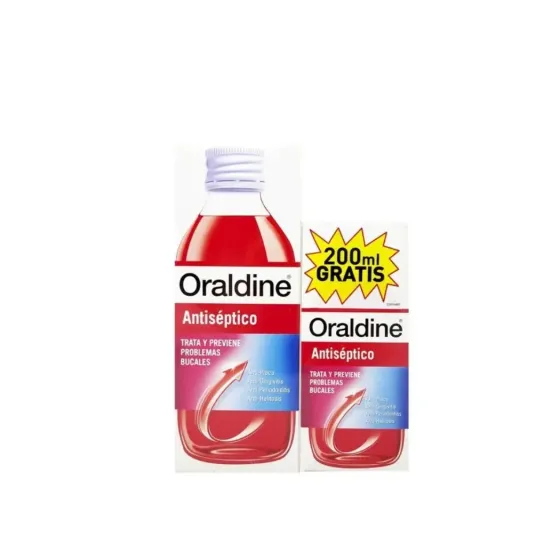 ORALDINE PACK ANTISEPTICO 400 ML + 200 ML