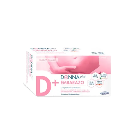 DONNA PLUS+ EMBARAZO  30 PERLAS + 30 CAPSULAS DURAS