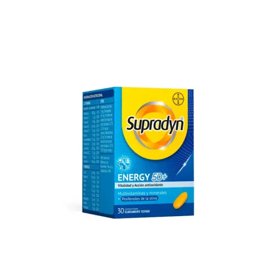 SUPRADYN ENERGY 50+  30 COMPRIMIDOS