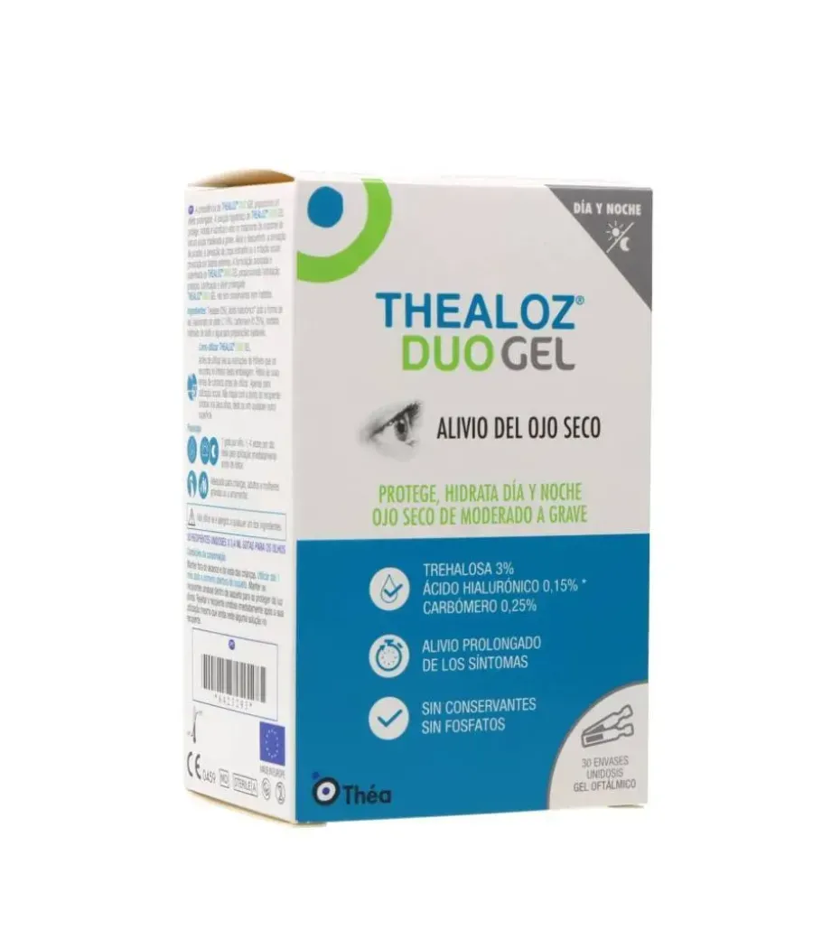 THEALOZ DUO GEL ESTERIL 30 UNIDOSIS 0,4 ML