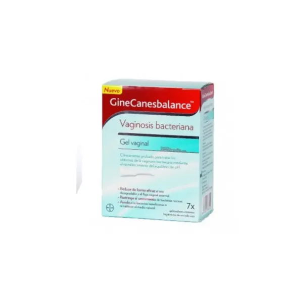 GINECANESBALANCE GEL VAGINAL 7 APLICADORES 5 ML