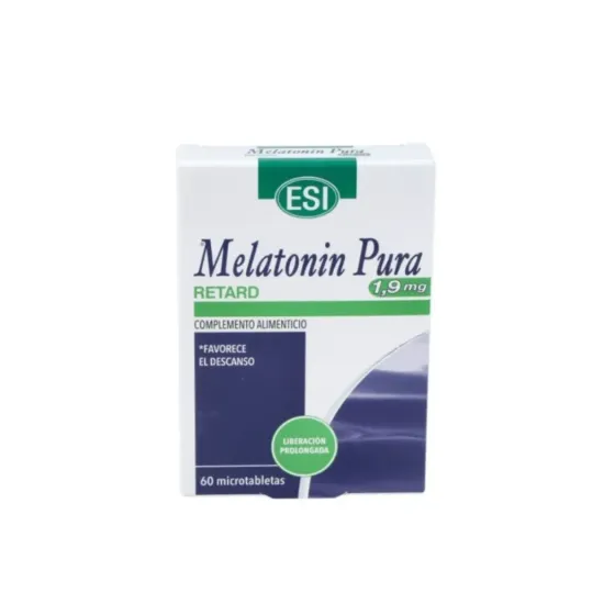 ESI MELATONIN RETARD TAB 1,90 MG 60 TABLETAS