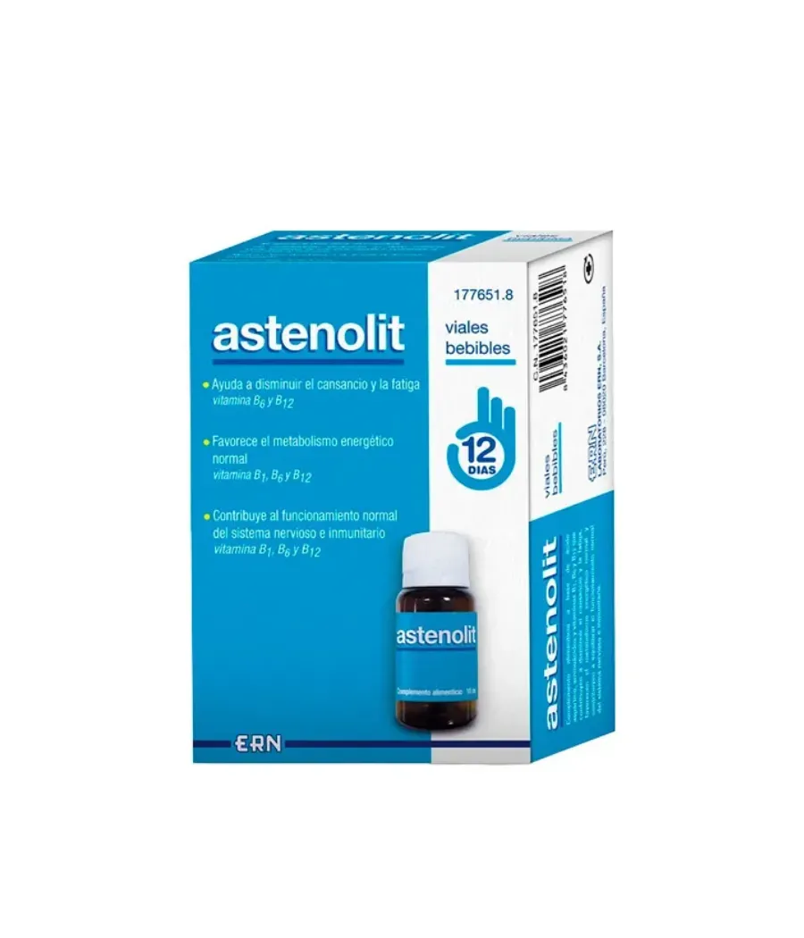 ASTENOLIT  12 VIALES BEBIBLES 10 ML