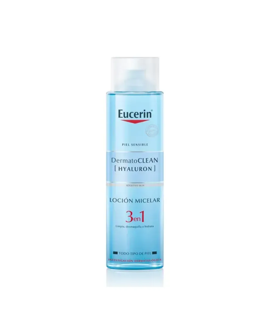 EUCERIN DERMATOCLEAN 3 EN 1 SOLUCION MICELAR LIMPIADORA 400 ML