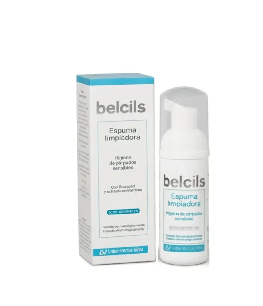 BELCILS ESPUMA LIMPIADORA PARPADOS Y PESTAÑAS 50 ML