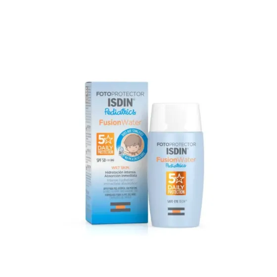 ISDIN FUSION WATER PEDIATRICS FOTOPROTECTOR SPF 50+ 50 ML