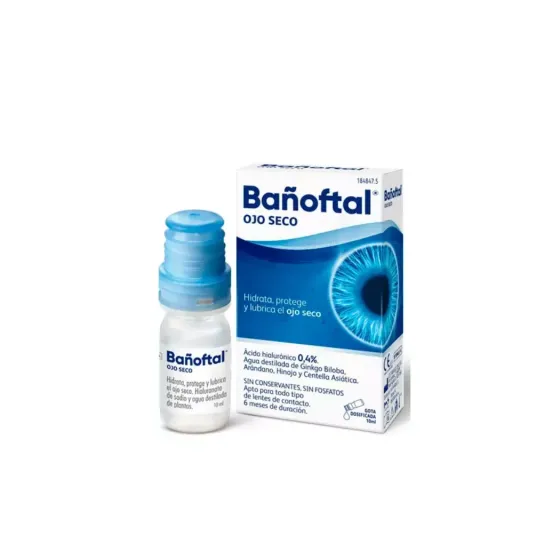 BAÑOFTAL MULTIDOSIS OJO SECO 0.4% 10 ML